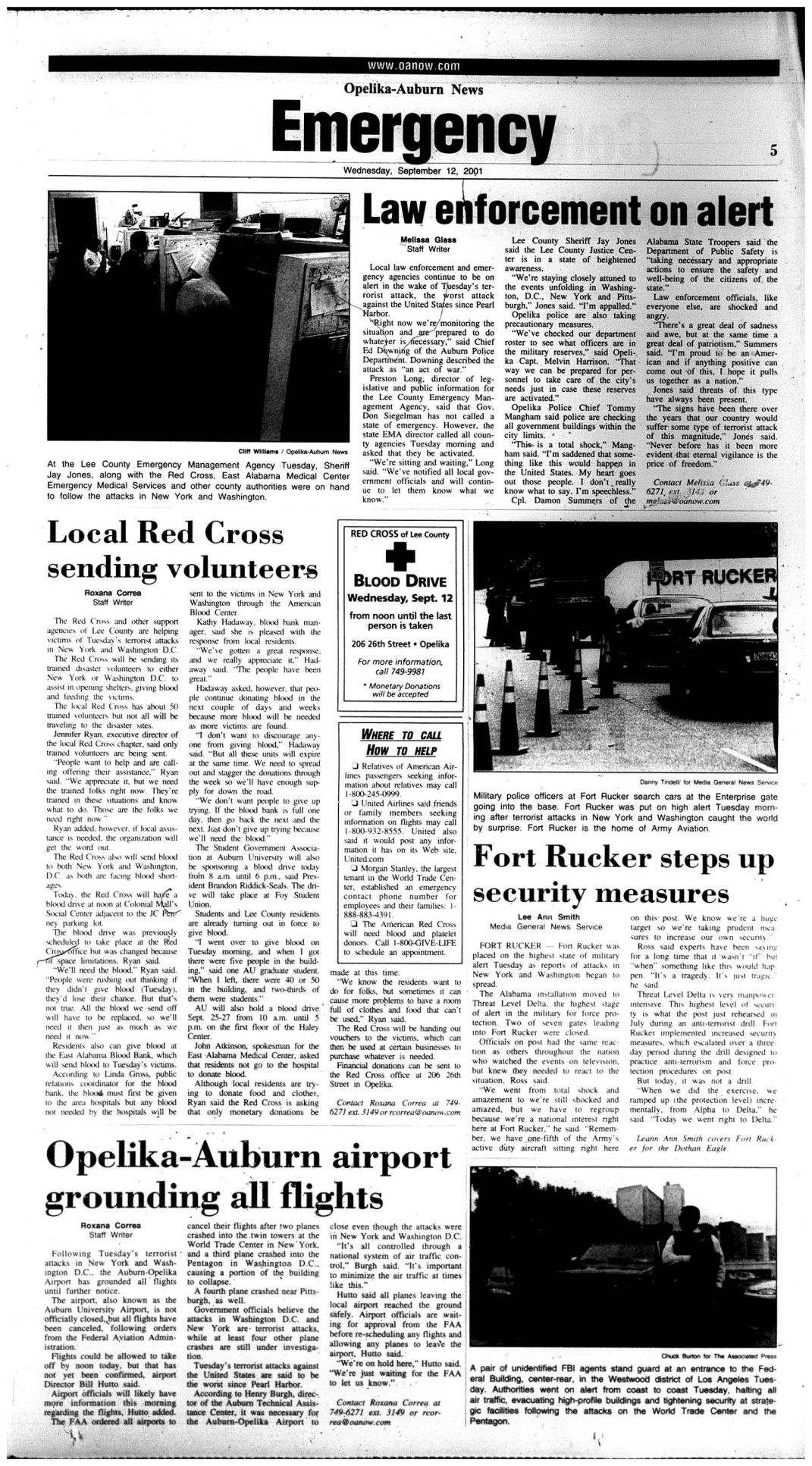 Wednesday, Sept. 12, 2001